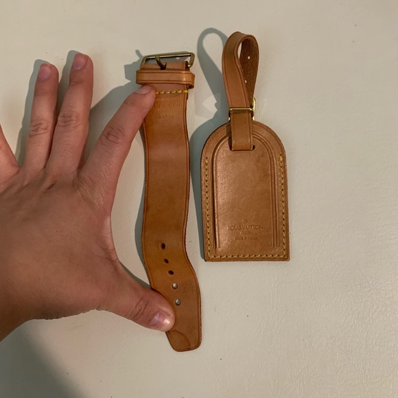 Authentic Louis Vuitton luggage tag - Picture 3 of 6
